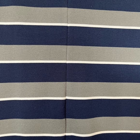 BR size 0 tank dress in blue and gray stripe, NWT - Picture 6 of 8